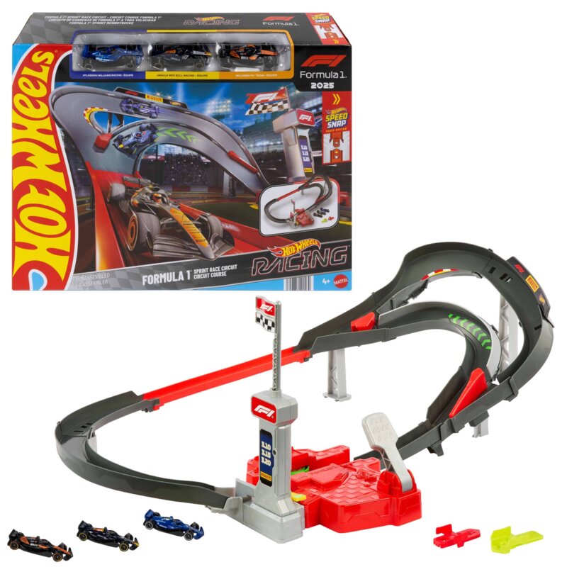 Tor Hot Wheels Racing Formuła 1 Sprint JNN32