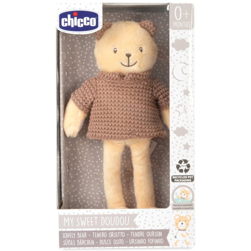 Maskotka CHICCO My Sweet DouDou Uroczy Miś z grzechotką 00012544000000