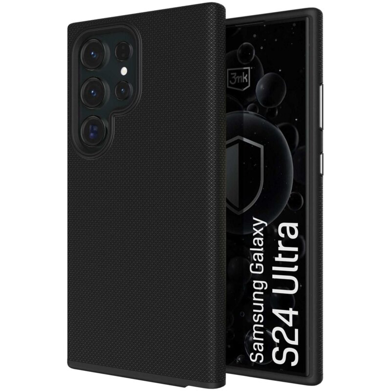 Etui 3MK Hardy Shockproof MagCase do Samsung Galaxy S24 Ultra Czarny