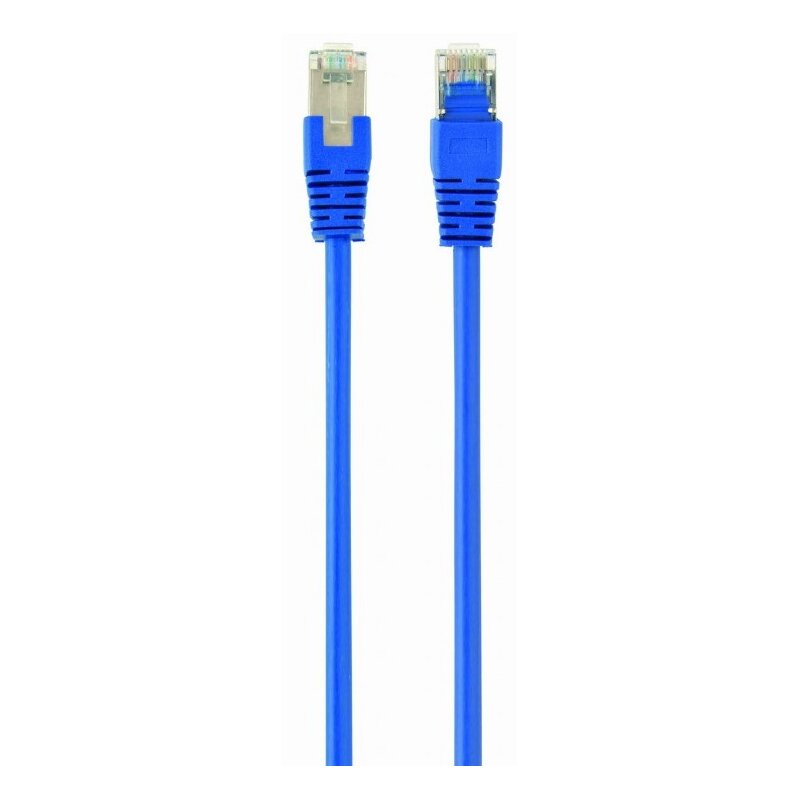 Kabel RJ-45 - RJ-45 GEMBIRD PP6-1M/B 1 m