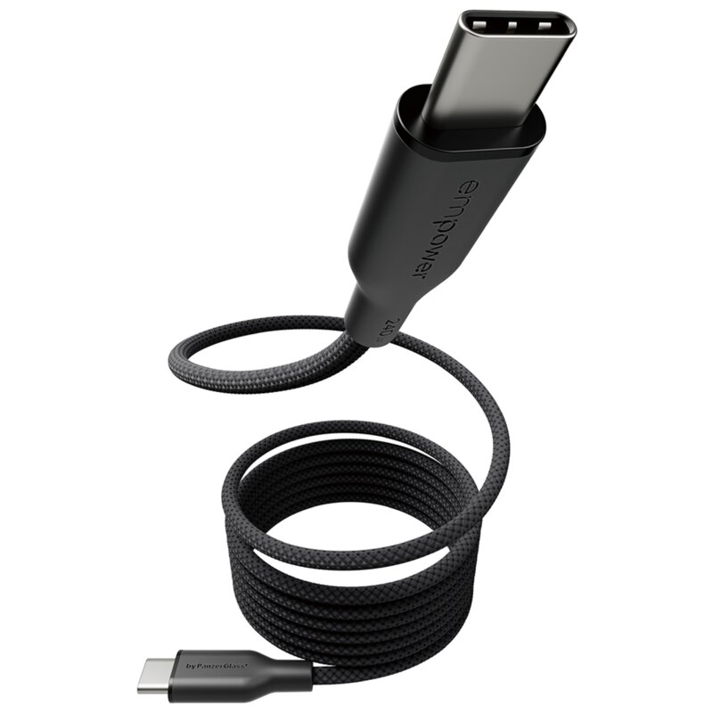 PanzerGlass empower Magnetic 240W USB-C 1,5m Space Black