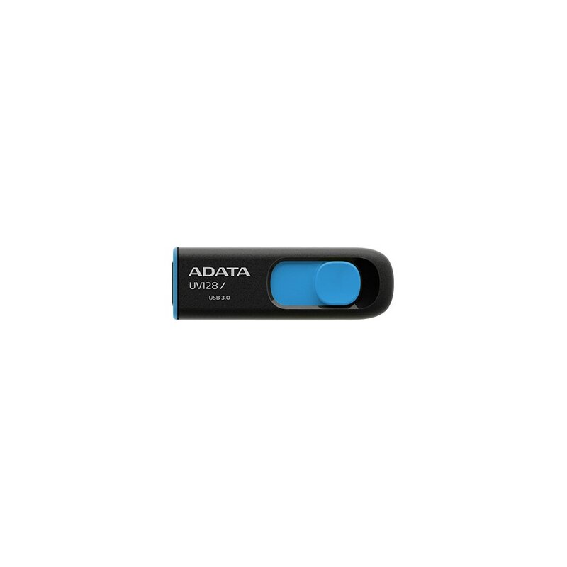 ADATA 64GB DashDrive UV128 czarno-niebieski (USB 3.1)