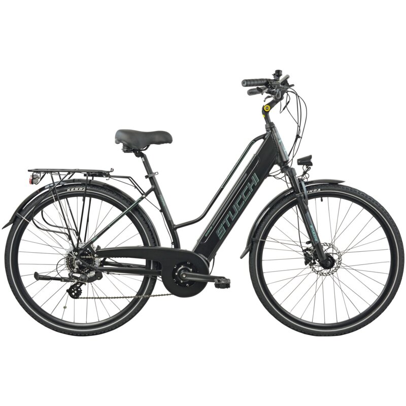 Rower elektryczny STUCCHI Lounge D17 28 cali Czarny