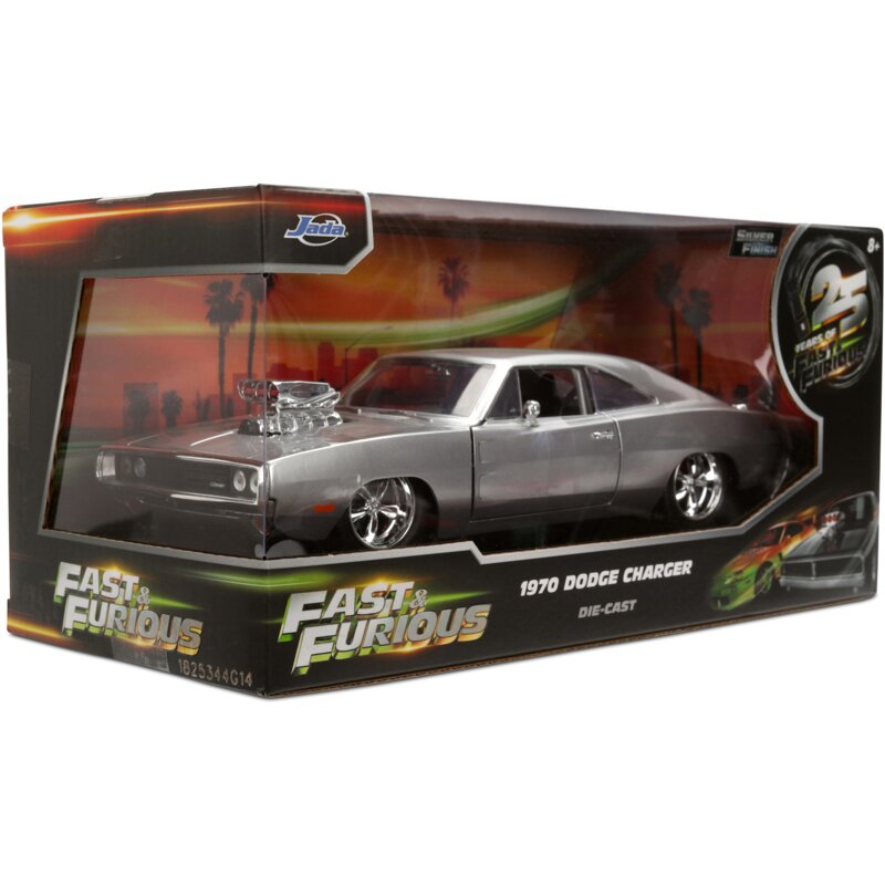 Samochód JADA TOYS Szybcy i wściekli Dodge Charger 1970 Edycja Jubileuszowa 9336804314R00