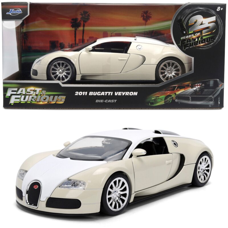 Samochód JADA TOYS Szybcy i wściekli Bugatti Veyron 2011 9336476314R00