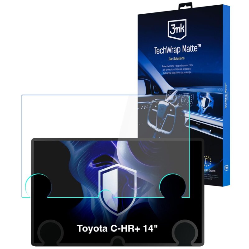 Folia ochronna 3MK TechWrap Matte Center Display do Toyota C-HR+ 14" 2026-