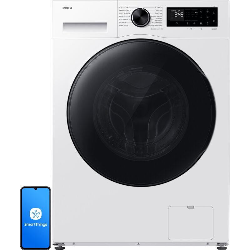 Samsung WD90HG5U34BEEO 59cm 9kg/6kg Funkcje AI Zdalne sterowanie