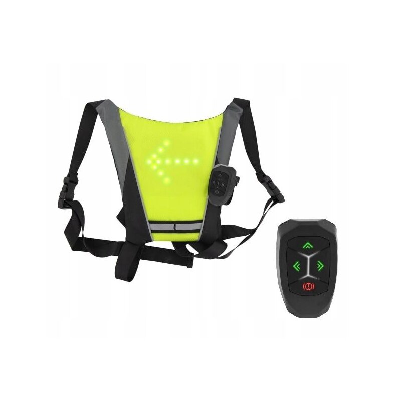 Kamizelka odblaskowa LED T'NB UMLEDBAG2 z pilotem