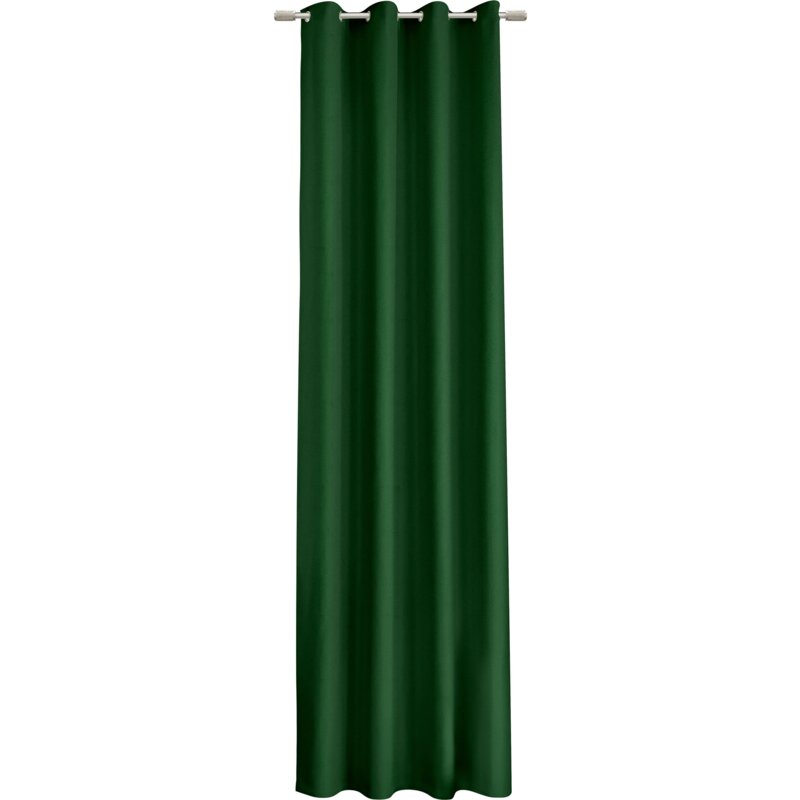 Zasłona KOWALSKI 28951 140 x 250 cm Butelkowy zielony