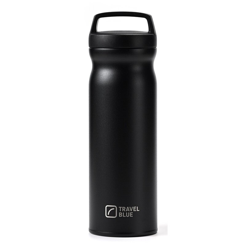Butelka termiczna TRAVEL BLUE TB-525 Czarny 500 ml