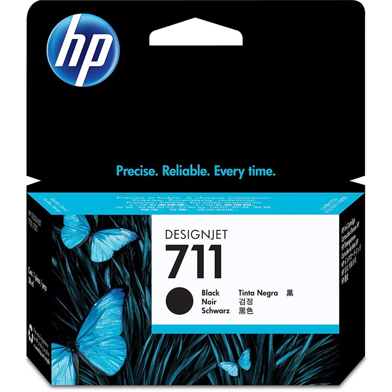 Czarny wkład atramentowy HP 711 DesignJet 38 ml