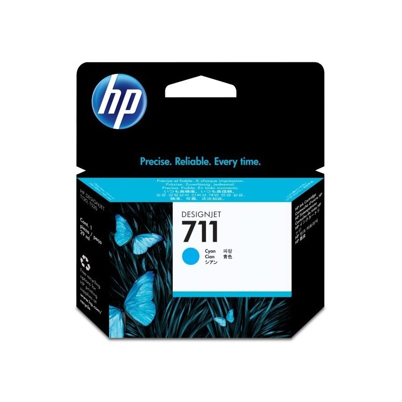 Błękitny wkład atramentowy HP 711 DesignJet 29 ml