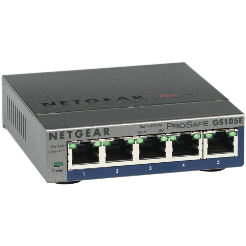 Netgear GS105E Szary