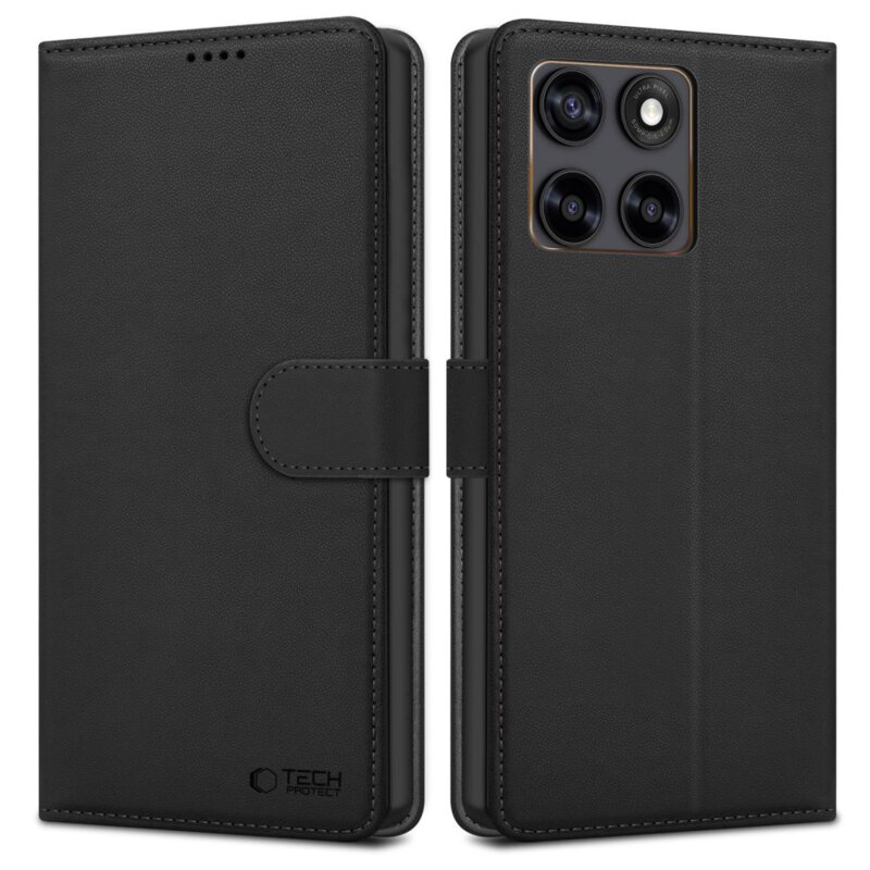 Etui TECH-PROTECT Wallet do Motorola Edge 70 Fusion/Fusion+ 5G Czarny
