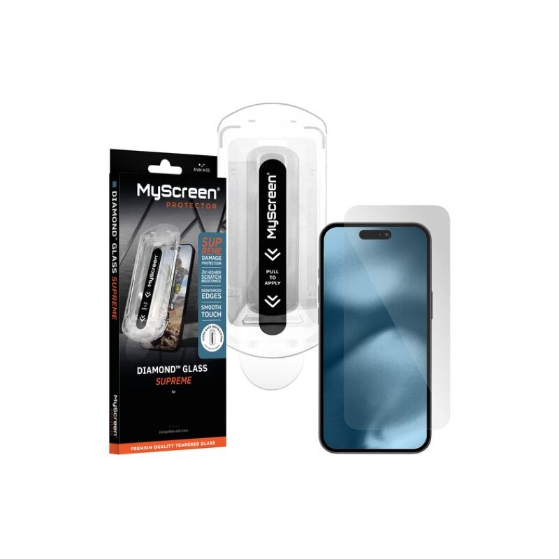 Szkło hartowane MYSCREEN Diamond Glass Supreme do Apple iPhone 16 Pro