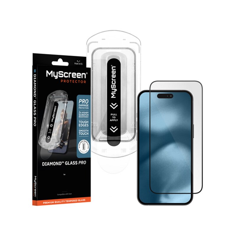 Szkło hartowane MYSCREEN Diamond Glass Pro Fit Frame do Apple iPhone Air