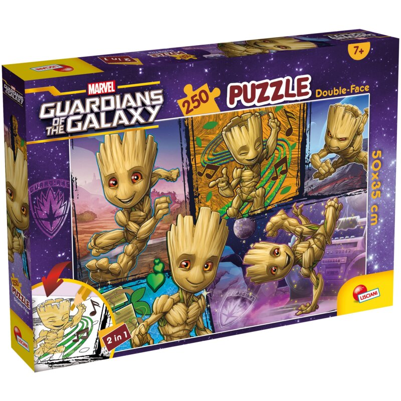 Puzzle LISCIANI Disney Marvel Groot Df Plus 304-109623 (250 elementów)