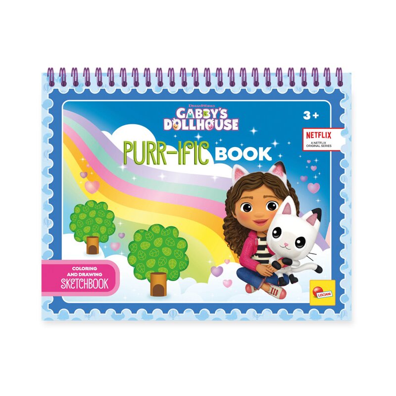 Kolorowanka LISCIANI Koci domek Gabi Purr-Ific Coloring Book