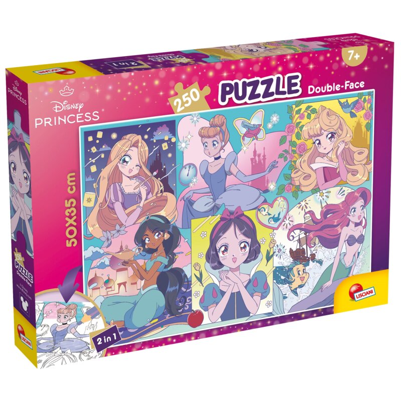 Puzzle LISCIANI Disney Princess Manga 304-109722 (250 elementów)