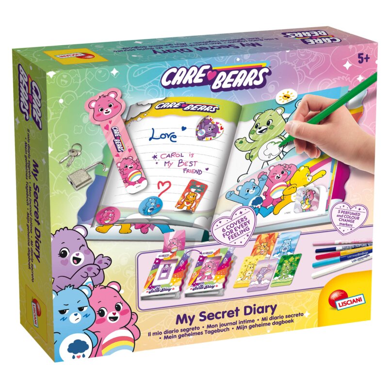 Zestaw kreatywny LISCIANI Care Bears Troskliwe Misie Pamiętnik 304-117482