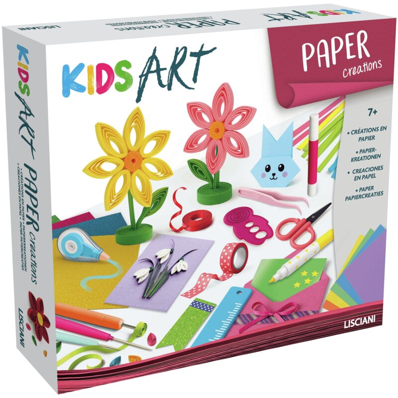 Zestaw kreatywny LISCIANI Kids Art Paskowe Dzieła