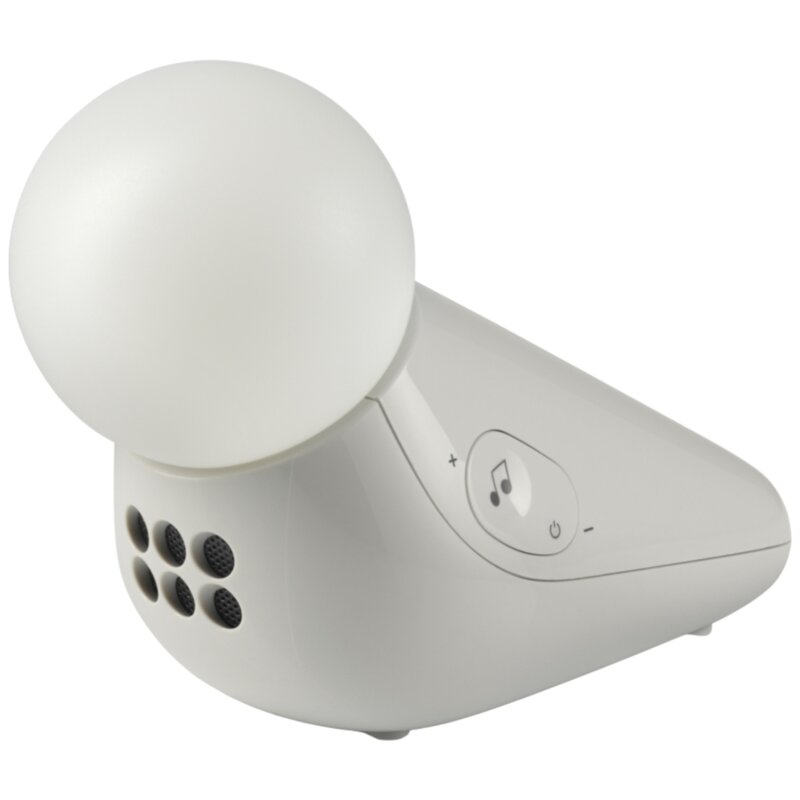 Lampka nocna dla dzieci z dźwiękiem bezprzewodowa MOTOROLA S1 Light and Sound Soother Biały