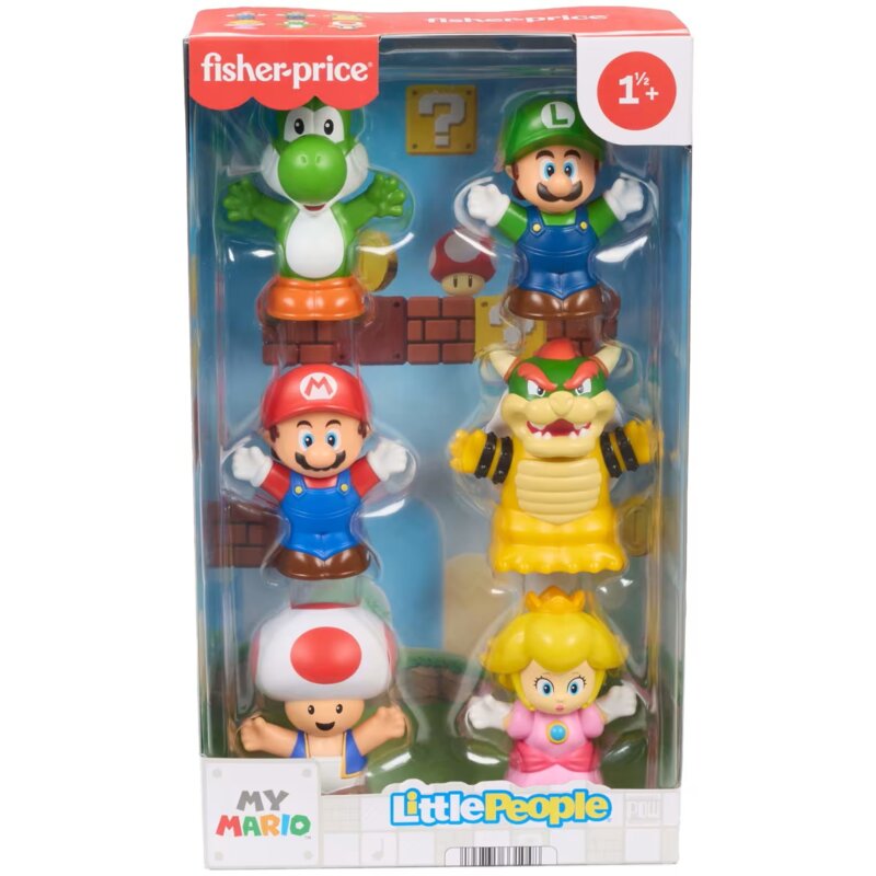 Zestaw figurek FISHER PRICE Little People My Mario JHG63