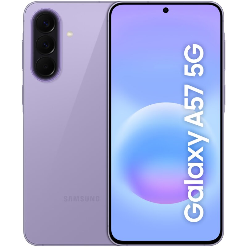 Smartfon SAMSUNG Galaxy A57 5G 8/128GB 6.7" 120Hz Fioletowy SM-A576 EU