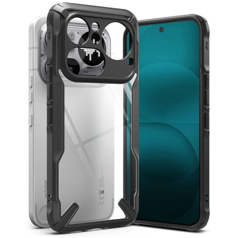 Etui RINGKE Fusion X do Nothing Phone 4A Pro Czarny