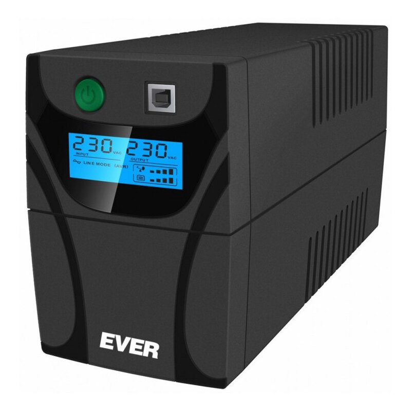 Zasilacz UPS EVER Easyline 850 AVR USB 850VA 480W