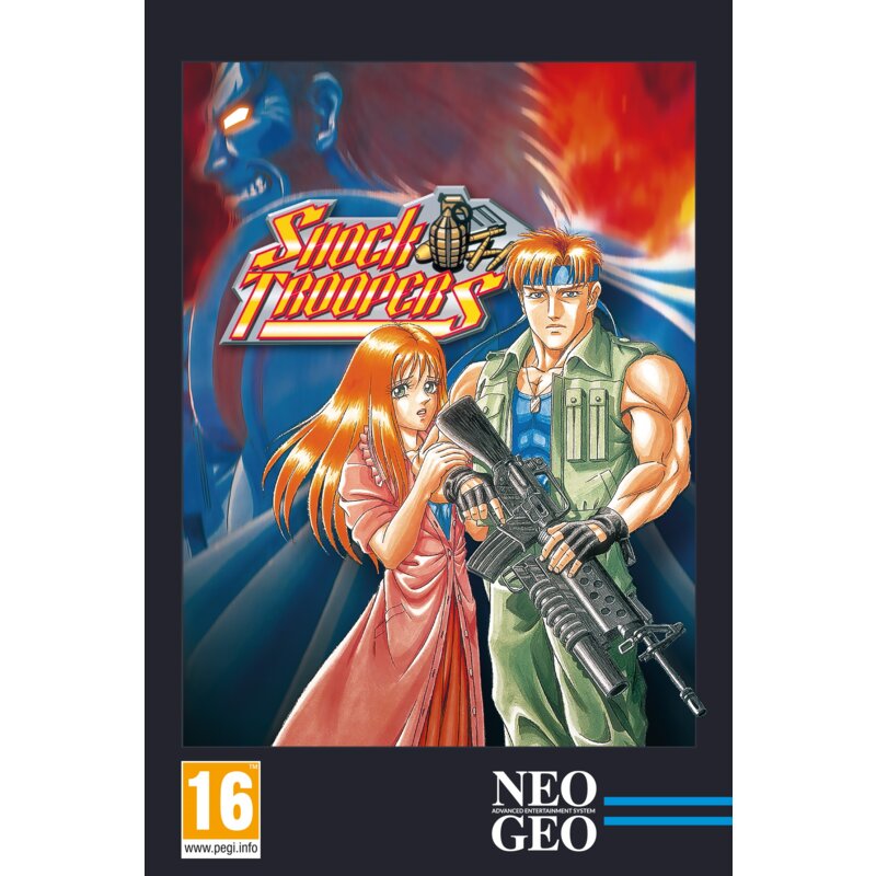 Shock Troopers Gra NEO GEO AES+