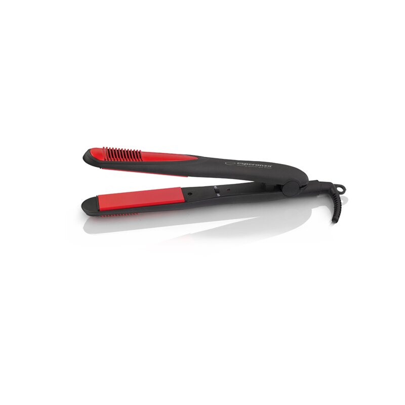 Prostownica Esperanza BRILLIANT EBP004 (35W czarny/czerwony)