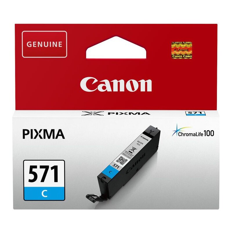 Tusz CANON CLI-571 XL Błękitny 11 ml 0332C001