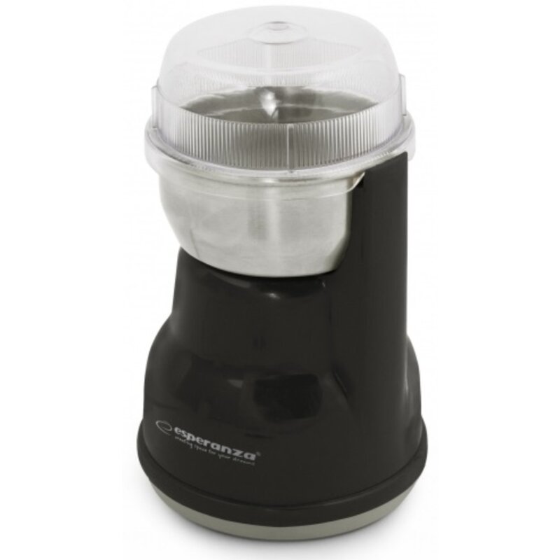Młynek do kawy esperanza lungo ekc002k (160w czarny). ekc002k