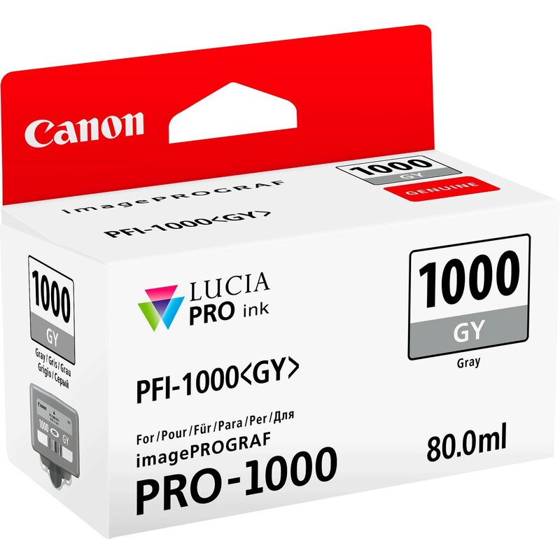 Canon PFI-1000GY Szary 80 ml