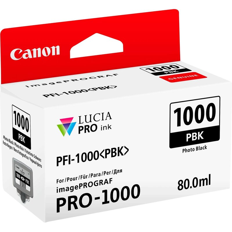 Canon PFI-1000PBK black 80ml