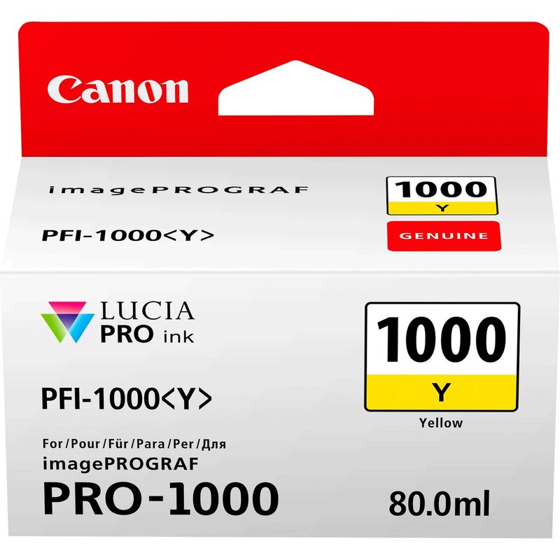 Canon PFI-1000 yellow 80 ml