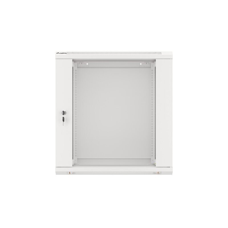 Szafa RACK LANBERG 19" 12U WF01-6412-10S 600 x 450 mm, Wisząca Szary