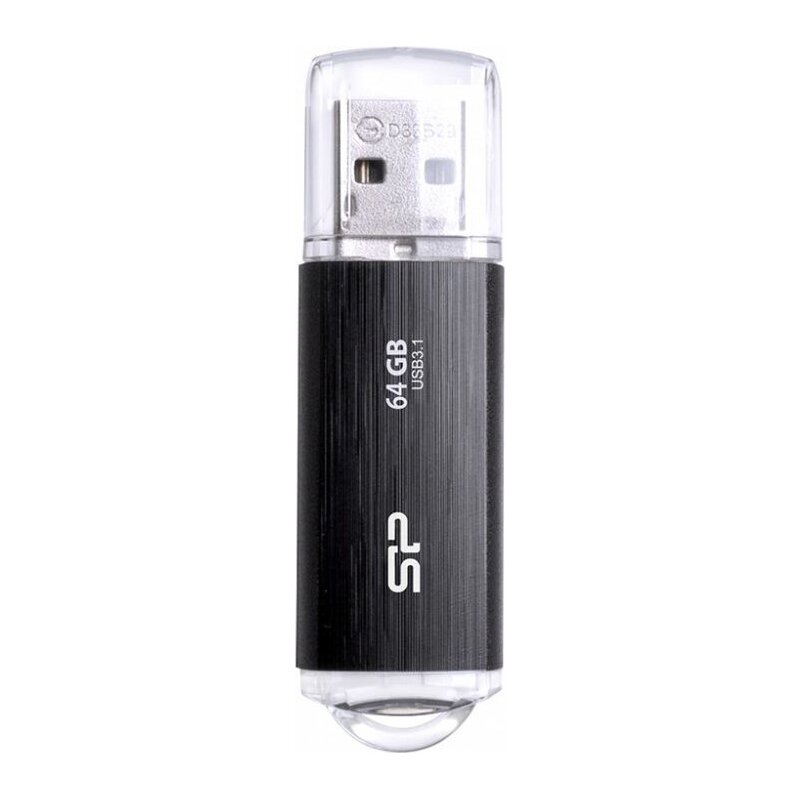Silicon Power Blaze B02 64GB USB 3.1 TSOP Black