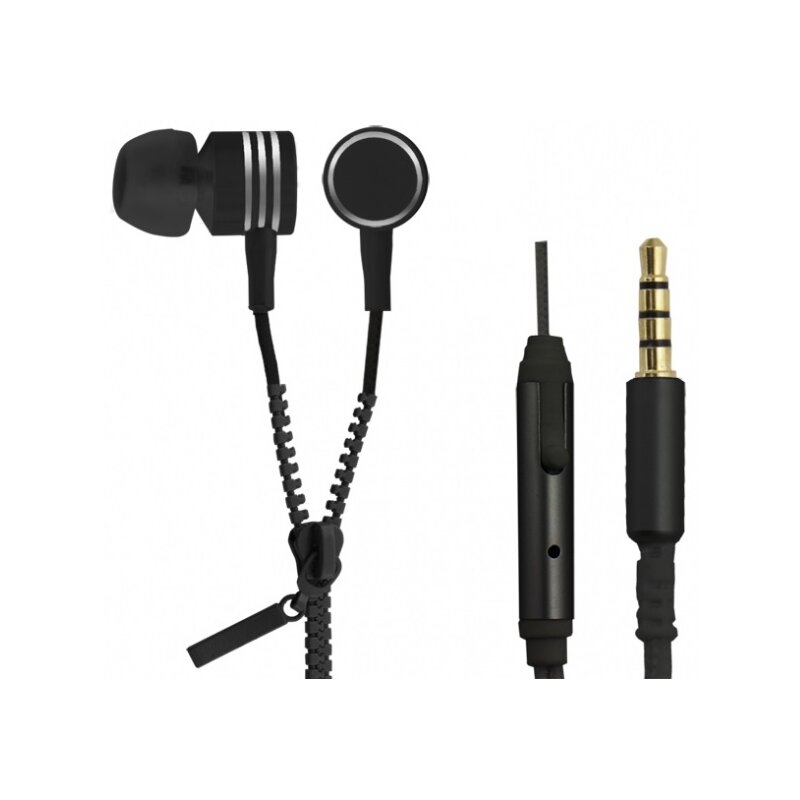 Słuchawki dokanałowe ESPERANZA EH161K Zipper Czarny