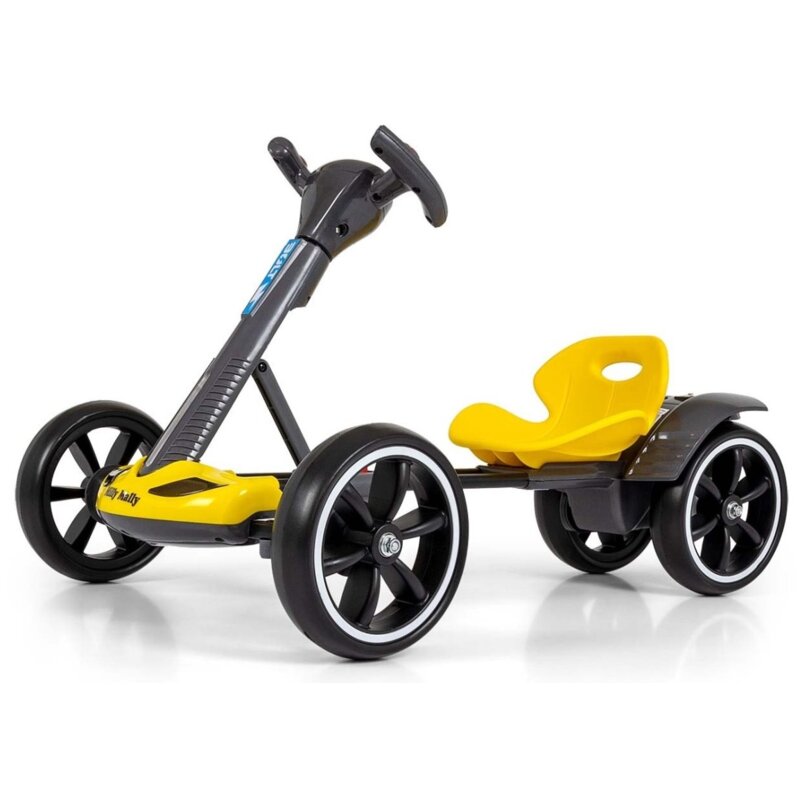 Gokart elektryczny MILLY MALLY Bolt Żółty