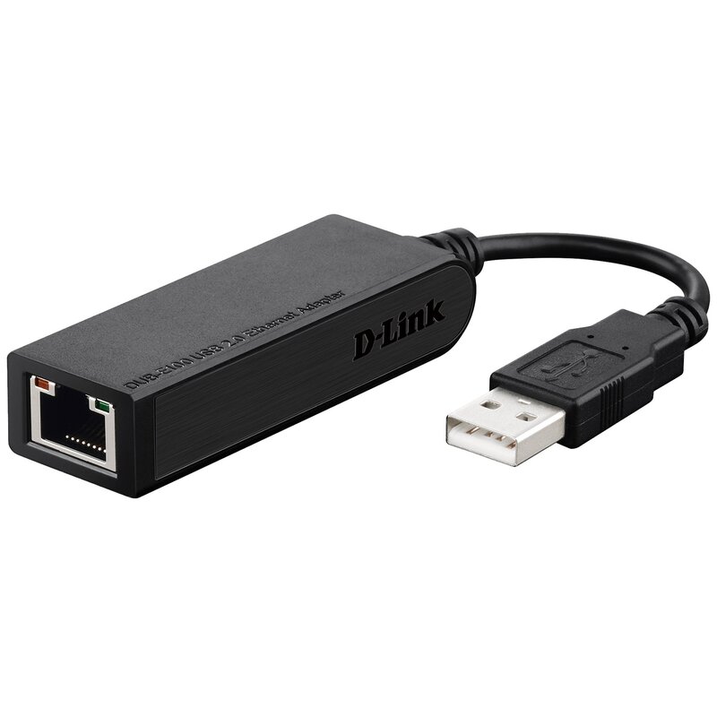 Adapter D-LINK DUB-E100 USB-A, Zewnętrzny