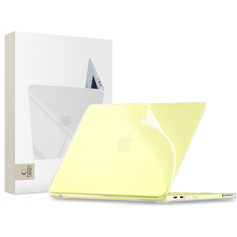 Etui na laptopa TECH-PROTECT Softshell do Apple MacBook Neo 13 2026 Przezroczysty mat