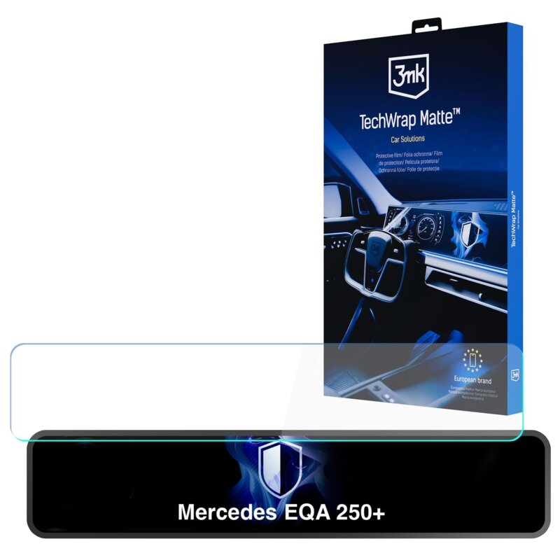 Folia ochronna 3MK TechWrap Matte Center Display do Mercedes EQA 250+ 2025-