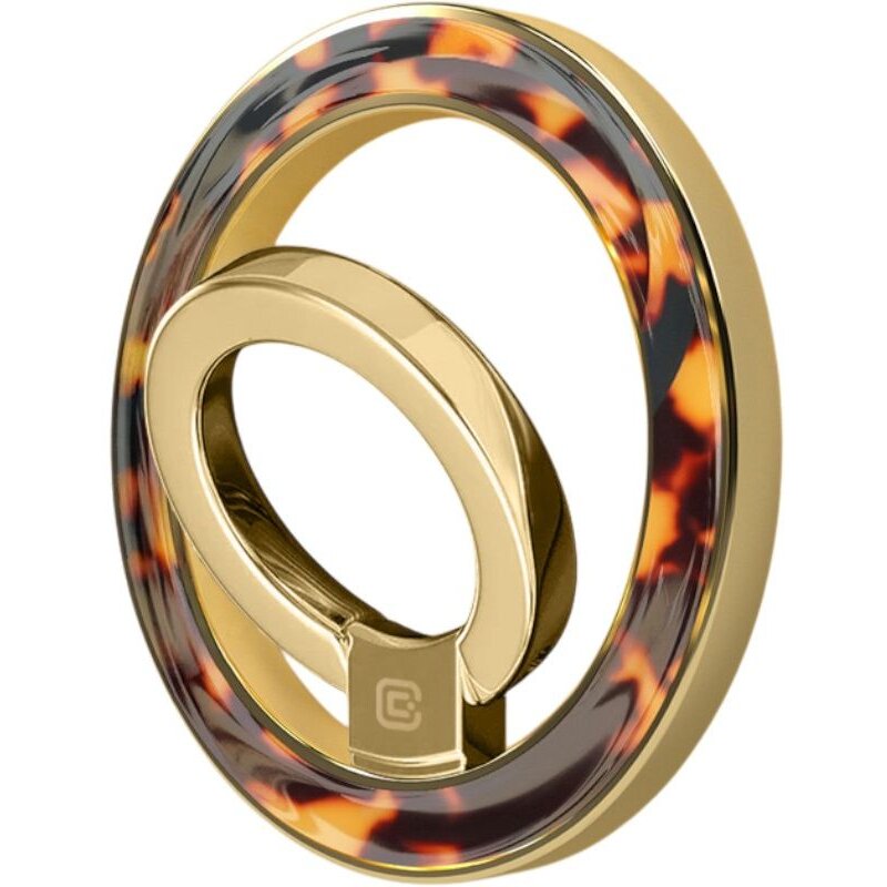 Uchwyt i podstawka CRONG Deluxe RING Holder MagSafe Tortoise
