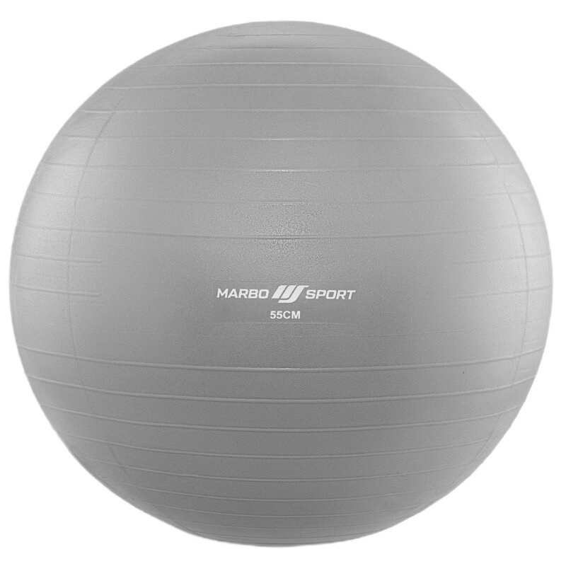 Piłka gimnastyczna MARBO SPORT MS-BB55GREY Szary (55 cm)