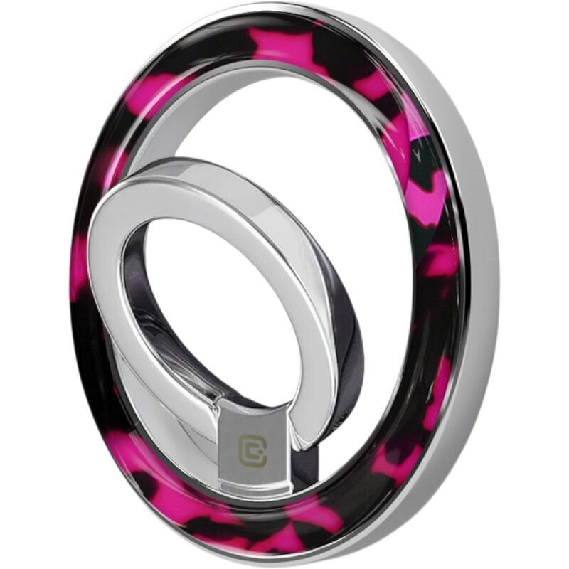 Uchwyt i podstawka CRONG Deluxe RING Holder MagSafe Pink Tortoise