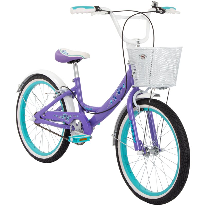 Rower dziecięcy HUFFY Girly Girl Cruiser 20 cali Fioletowy Wzrost: 117-136 cm Wiek: 6-9 lat