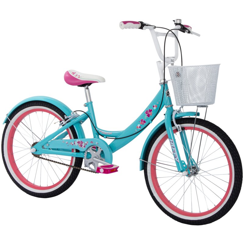 Rower dziecięcy HUFFY Girly Girl Cruiser 20 cali Błękitny Wzrost: 117-136 cm Wiek: 6-9 lat
