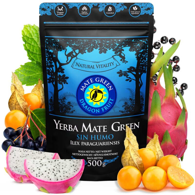 Yerba Mate MATE GREEN Dragon Fruit 500 g